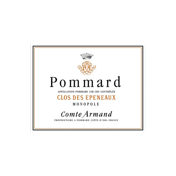 Comte Armand Pommard 1er cru Clos des Epeneaux 2017