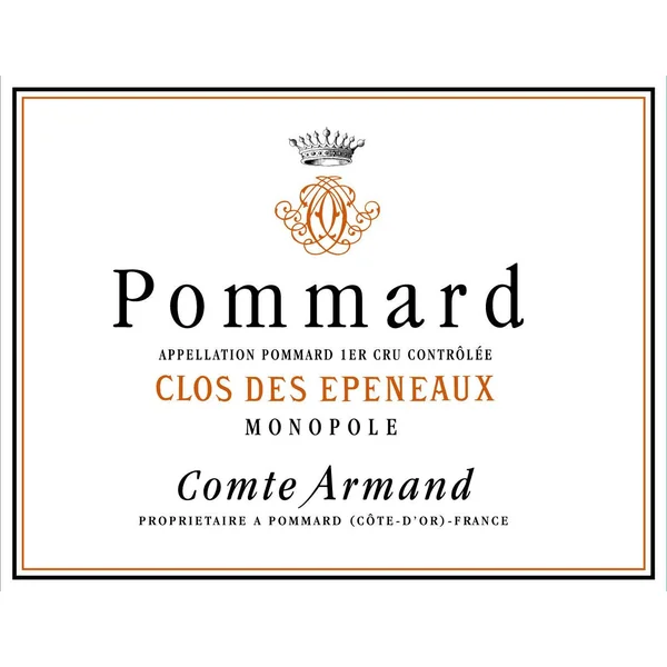 Comte Armand Pommard 1er cru Clos des Epeneaux 2019