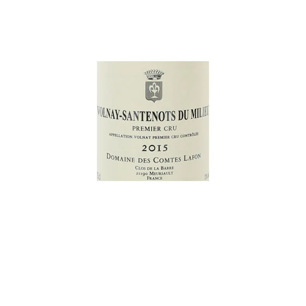 Comtes Lafon Volnay 1er cru Santenots-du-Milieu 2015