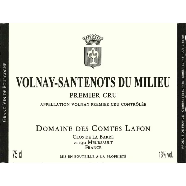 Comtes Lafon Volnay 1er cru Santenots-du-Milieu 2018