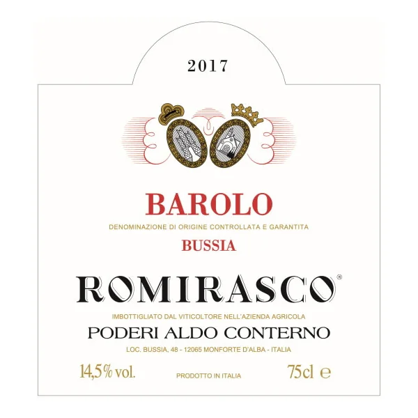 Conterno/Aldo Barolo Romirasco 2017
