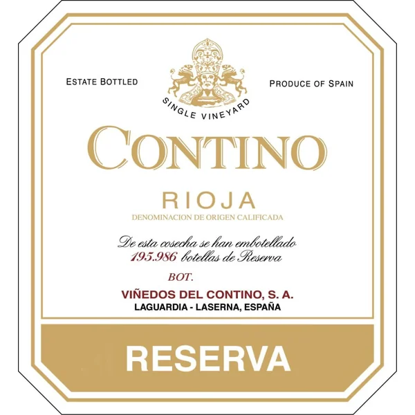 Contino (Cune) Rioja Reserva 2015
