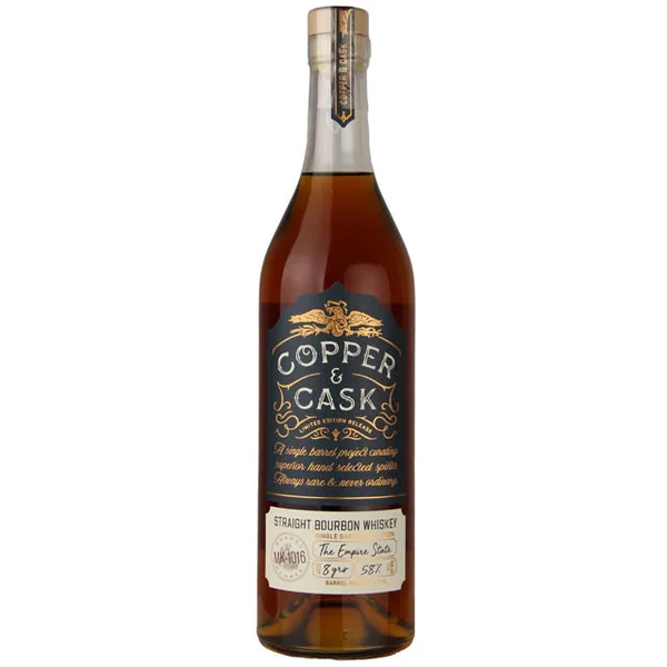 Copper and Cask Limited Edition 'Empire State' Single Barrel Straight Bourbon Whiskey / 750mL
