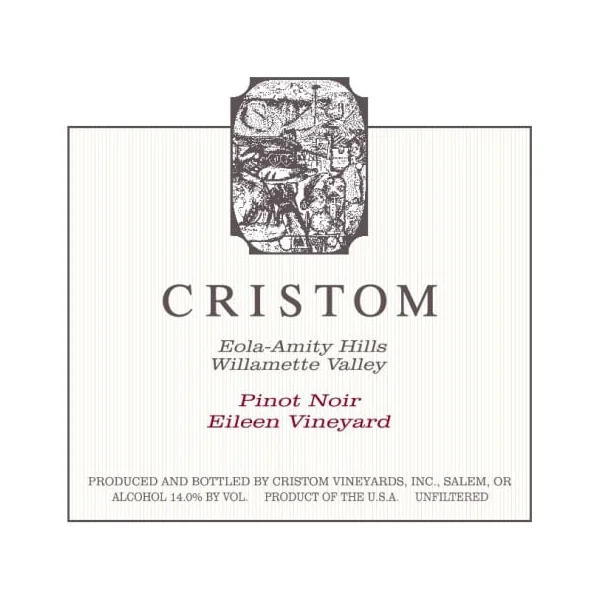 Cristom Pinot Noir Eola-Amity Hills Eileen Vineyard 2018