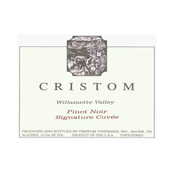 Cristom Pinot Noir Willamette Valley Signature Cuvée 2014