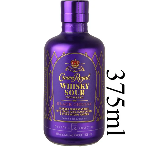 Crown Royal Whisky Sour Cocktail - (Half Bottle) / 375ml