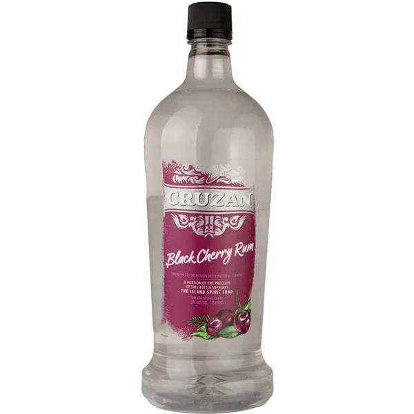 Cruzan Black Cherry Flavored Rum / 1.75 Ltr