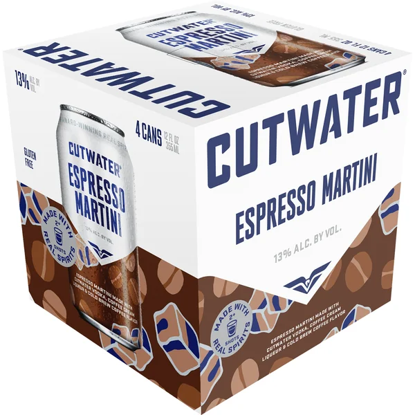 Cutwater Espresso Martini Cocktail 4x355 mL Cans