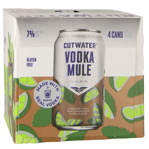 Cutwater Spirits Vodka Mule 4 Pk / 4-355mL