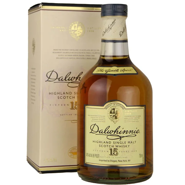 Dalwhinnie Single Highland Malt Scotch Whisky 15 yr / 750 ml