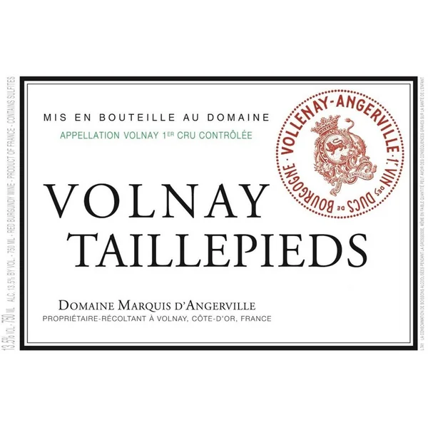 d'Angerville Volnay 1er cru Taillepieds 2017