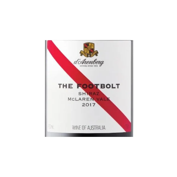 D'Arenberg Shiraz McLaren Vale The Footbolt 2017