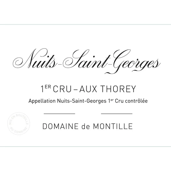 De Montille Nuits-St.-Georges 1er cru aux Thorey 2019
