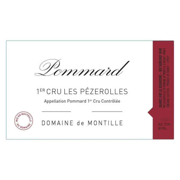 De Montille Pommard 1er cru Pézerolles 2019