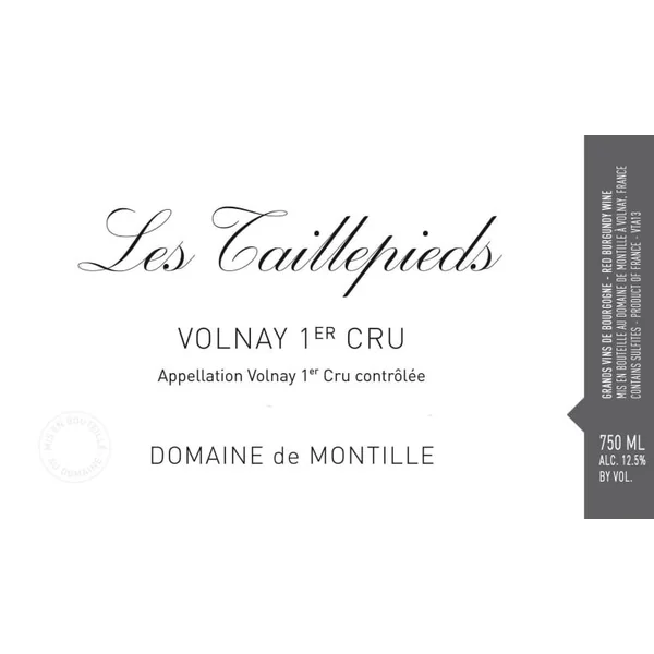 De Montille Volnay 1er cru Taillepieds 2018