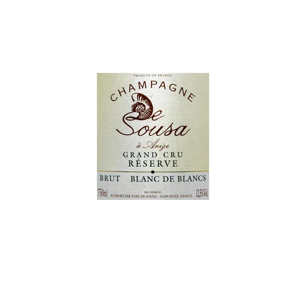 de Sousa Brut Champagne Blanc de Blancs Grand Cru Réserve NV