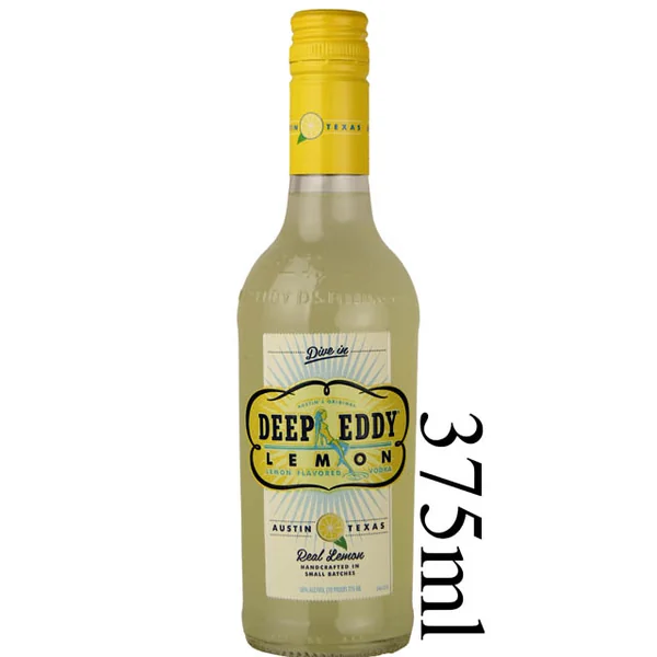 Deep Eddy Real Lemon Flavored Vodka - (Half Bottle) / 375mL