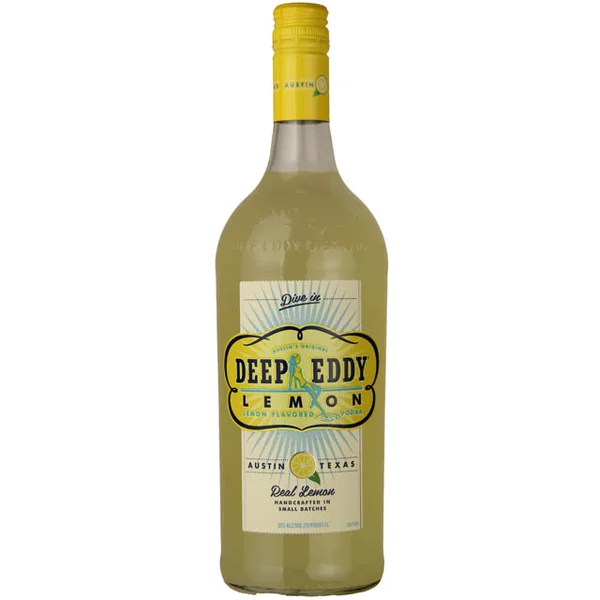 Deep Eddy Real Lemon Flavored Vodka / Ltr