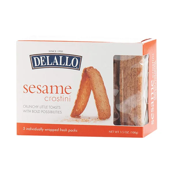 Delallo Sesame Crostini