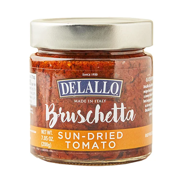 Delallo Sundried Tomato Bruschetta
