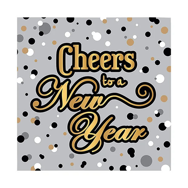 Design Design Napkins • Cheers To New Year Stars