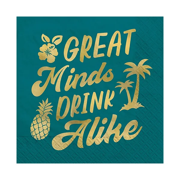 Design Design Napkins • Great Minds Drink Alike