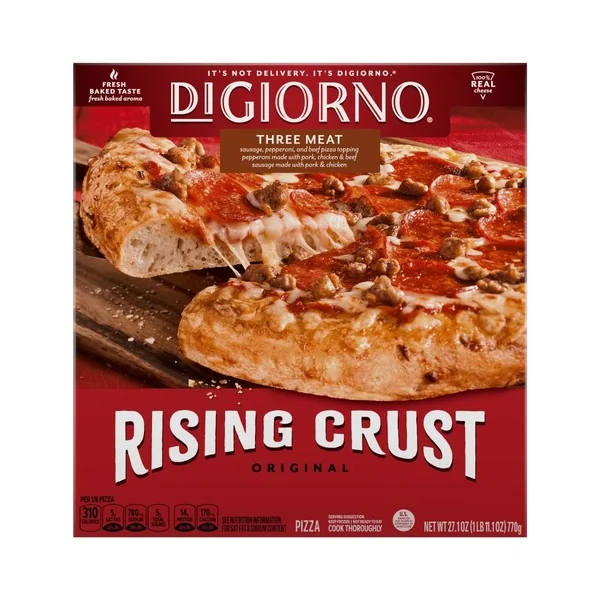 Digiorno Pizza • Three Meat Rising Crust