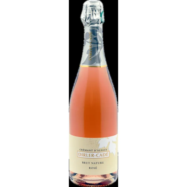 Dirler-Cade Cremant d'Alsace Brut Nature Rose 2020 750ml