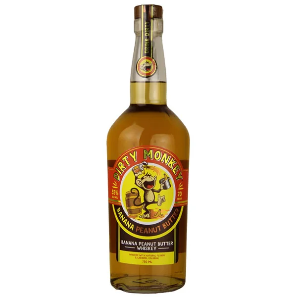 Dirty Monkey Banana Peanut Butter Whiskey / 750mL