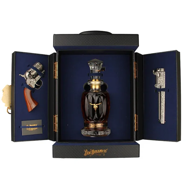 Doc Holladay 10 Year Straight Bourbon Whiskey Gift Set with Replica Pistol / 750mL