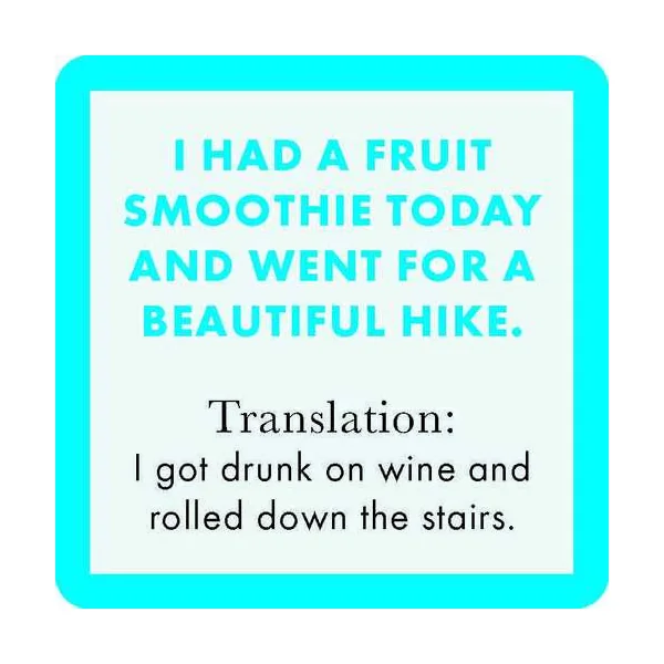 Dom Coaster • Fruit Smoothie