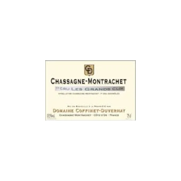 Domaine Coffinet-Duvernay Chassagne Montrachet 1er Cru Les Grands Clos 2020 750ml