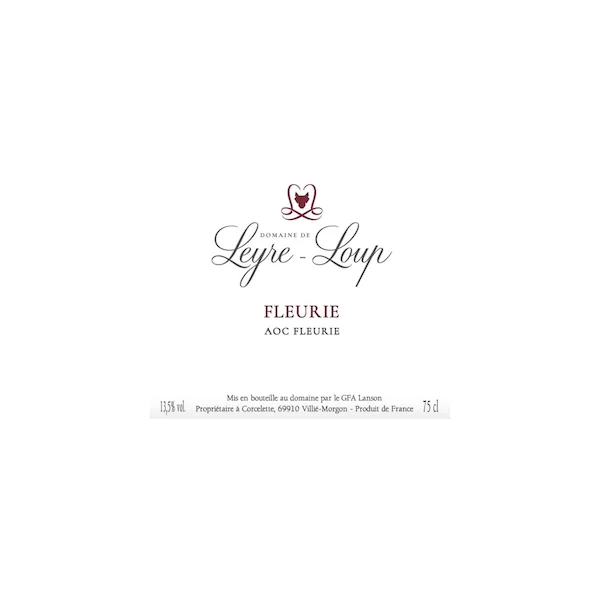 Domaine de Leyre Loup Fleurie 2023 750ml