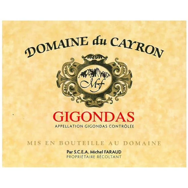 Domaine du Cayron Gigondas 2019