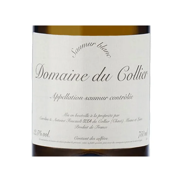 Domaine du Collier Saumur Blanc 2017