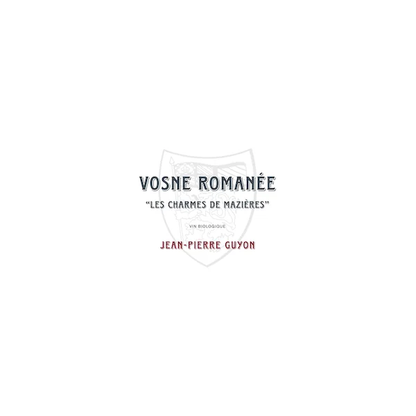 Domaine Jean-Pierre Guyon Vosne-Romanee les Charmes de Maizieres 2022 750ml