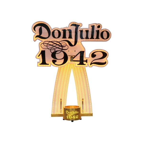 Don Julio 1942 Bottle Presenter with Sign