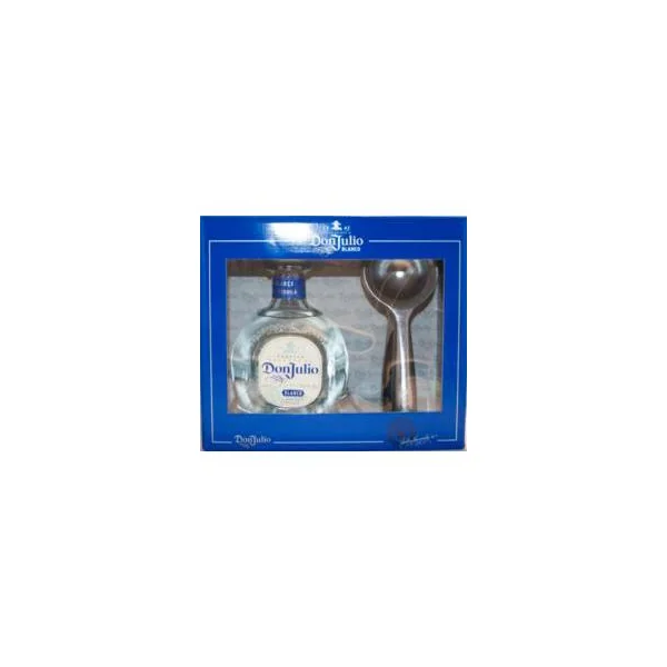Don Julio Blanco Gift Set with Lime Press