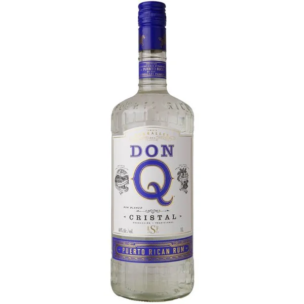 Don Q Cristal Rum / Ltr