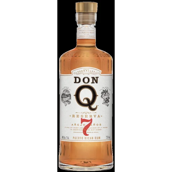 Don Q Rum Anejo Reserva 7 Anos 1.0Ltr