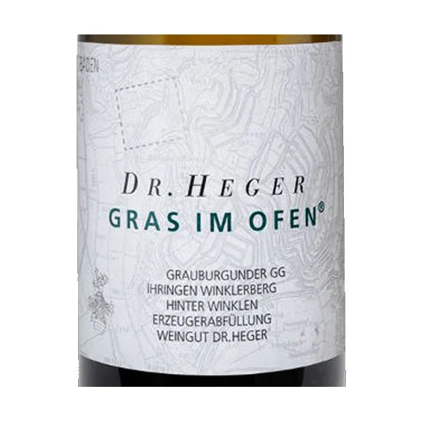 Dr. Heger Grauburgunder Winklerberg Gras im Ofen GG 2019