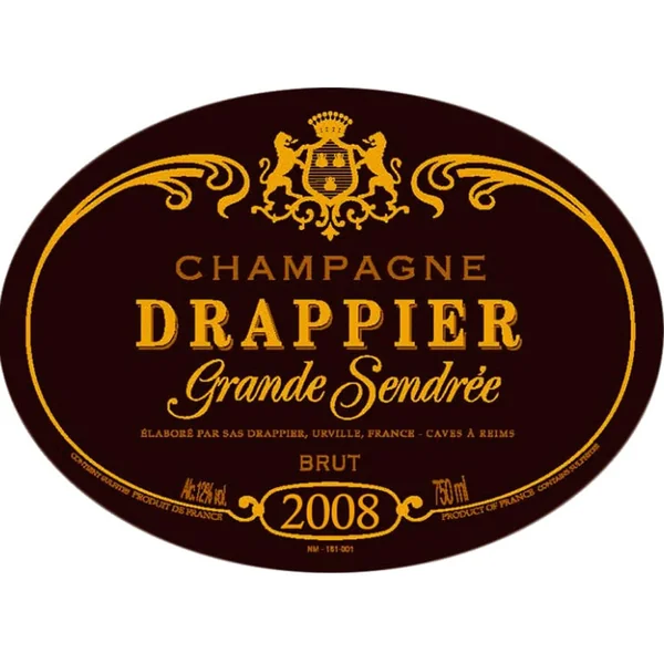 Drappier Brut Champagne Grande Sendrée 2008 1.5L