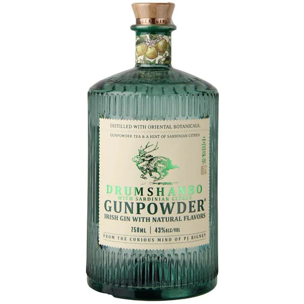 Drumshanbo Gunpowder Sardinian Citrus Irish Gin / 750mL