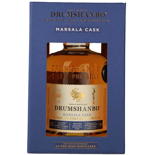Drumshanbo Marsala Cask Single Pot Still Irish Whiskey / 750mL