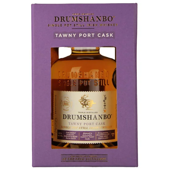Drumshanbo Tawny Port Cask Single Pot Still Irish Whiskey / 750mL