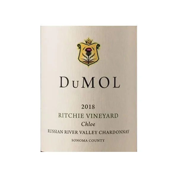 DuMol Chardonnay Russian River Valley Ritchie Vineyard Chloe 2018