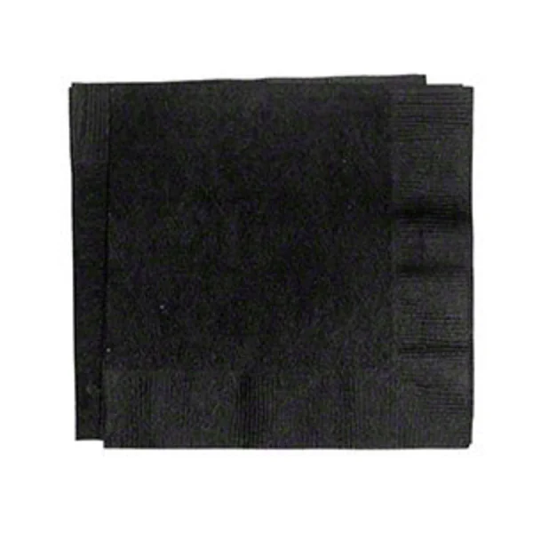 Dunisoft Bev Nap Black 2-ply 2880ct