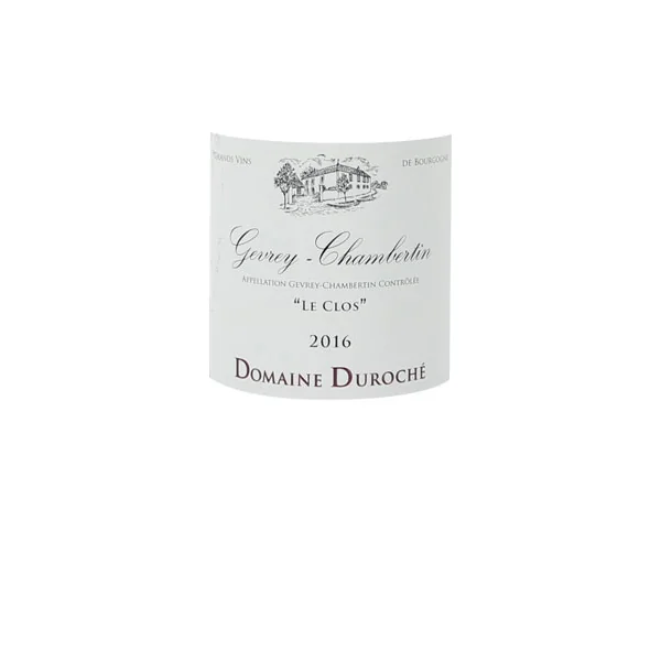 Duroché Gevrey-Chambertin Le Clos 2016