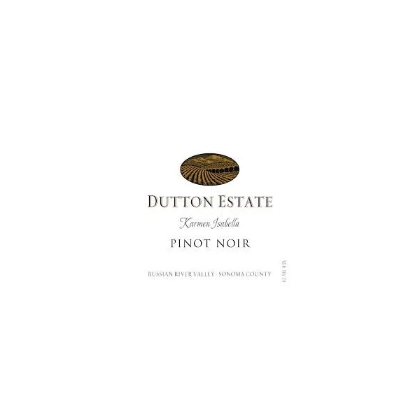 Dutton Estate Pinot Noir Russian River Valley Karmen Isabella 2018