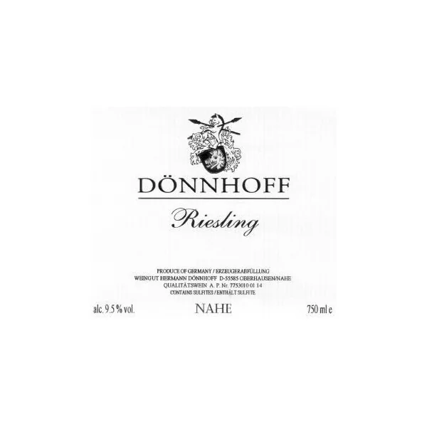 Dönnhoff Riesling Estate 2020